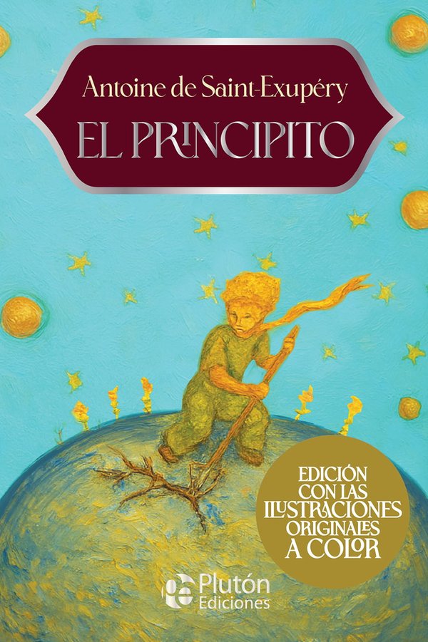 Portada de El Principito (Blue) de Plutón Ediciones