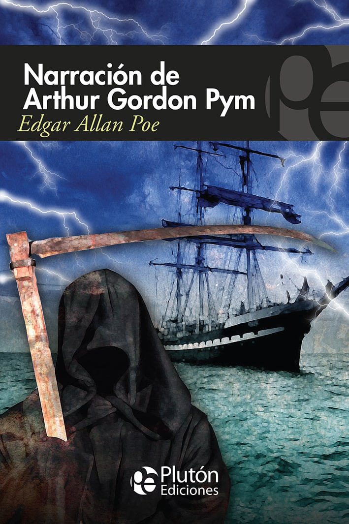 Portada de Narración De Arthur Gordon Pym de Edgar Allan Poe